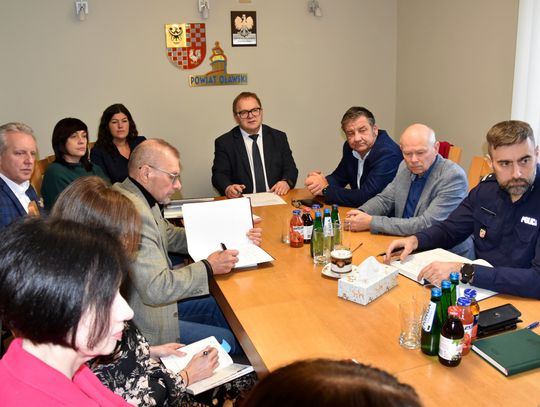 Informacja starosty po posiedzeniu Powiatowego Zespołu Zarządzania Kryzysowego