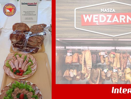 Intermarche w Jelczu-Laskowicach z nagrodą za szynkę i kiełbasę