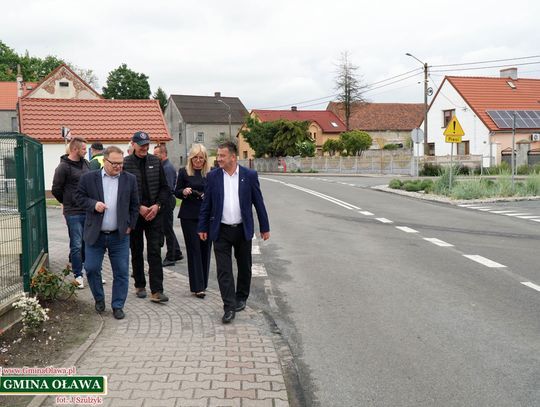 Inwestycja zakończona. Droga w Osieku już po remoncie Inwestycja zakończona. Droga w Osieku już po remoncie