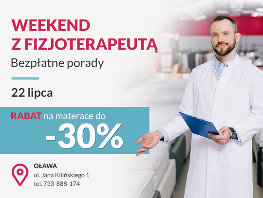 Jak dobrać idealny materac? Bezpłatna konsultacja fizjoterapeuty w Oławie!
