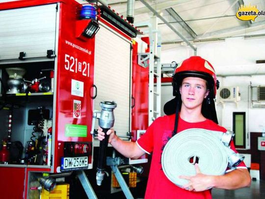 Jak Marek chce zostać strażakiem