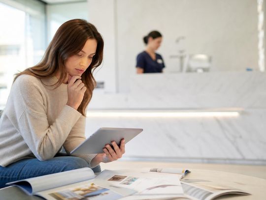 Jak pacjenci wybierają klinikę: widoczność, opinie i dostępność usług