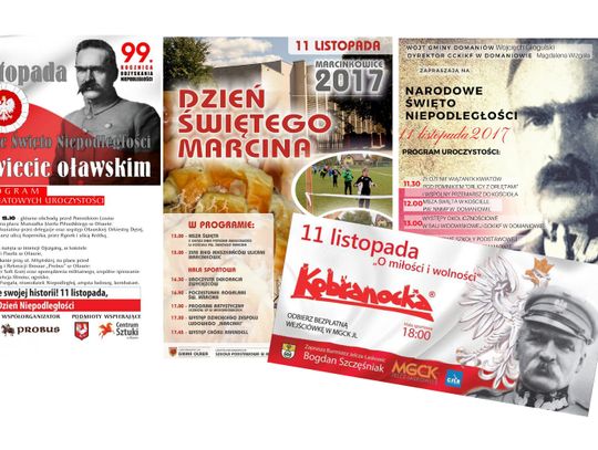 Jakie atrakcje będą 11 listopada? Oława, Jelcz-Laskowice, Domaniów i Marcinkowice