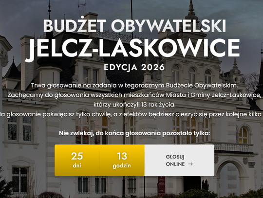 Jelcz-Laskowice. Od dziś możesz głosować w budżecie obywatelskim