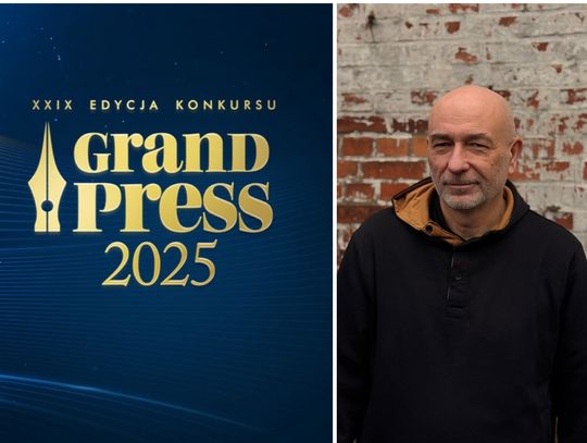 Jerzy Kamiński nominowany do nagrody Grand Press 2025 Jerzy Kamiński nominowany do nagrody Grand Press 2025