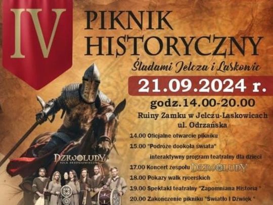 Jest już oficjalny program Pikniku Historycznego