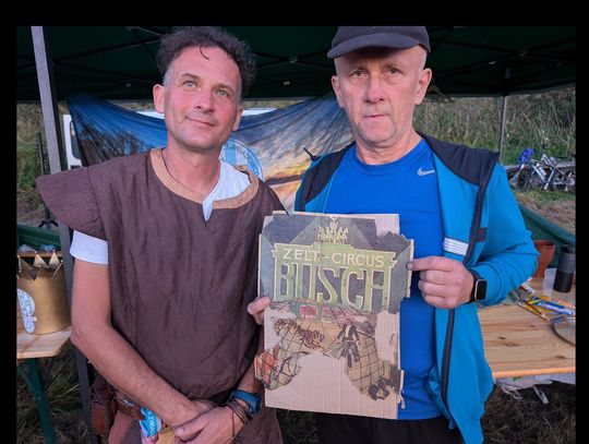 Jest plakat Cyrku Buscha! W strzępach, ale... oryginalny