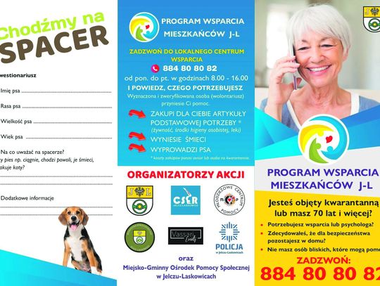  Jesteś seniorem? Przebywasz na kwarantannie? Oni ci pomogą!