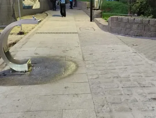 Jeszcze raz o poidełku przy stacji kolejowej