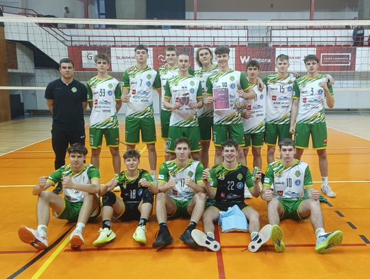 Juniorzy "Volleya" na podium w Czechach