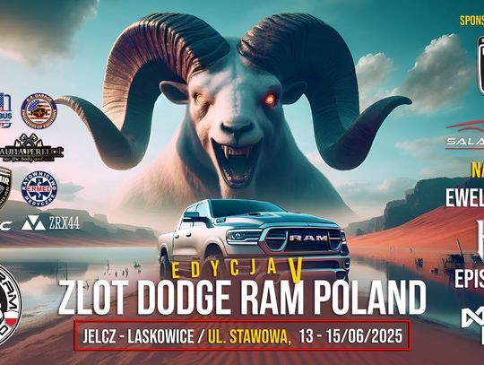 Już w najbliższy weekend zlot Dodge Ram Poland!