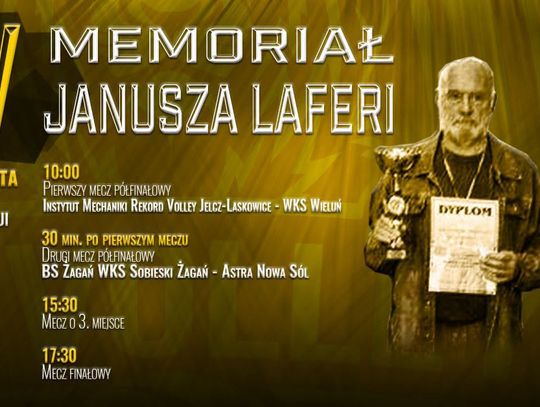 Już w weekend Memoriał Janusza Laferiego
