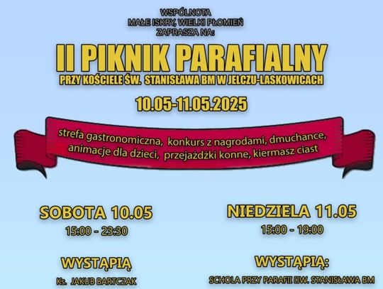 Już w weekend rodzinny Piknik Parafialny