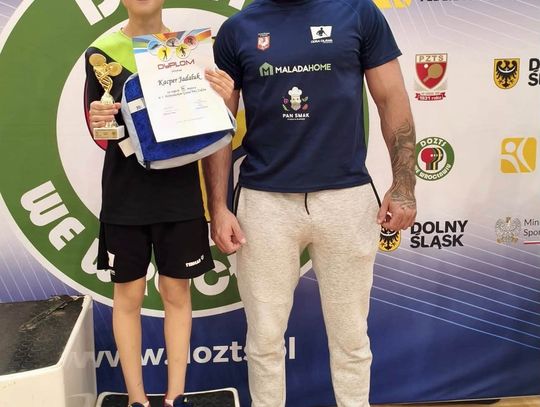 Kacper Jadaluk z brązowym medalem