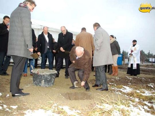 Kamień węgielny pod "Galerię Podium"