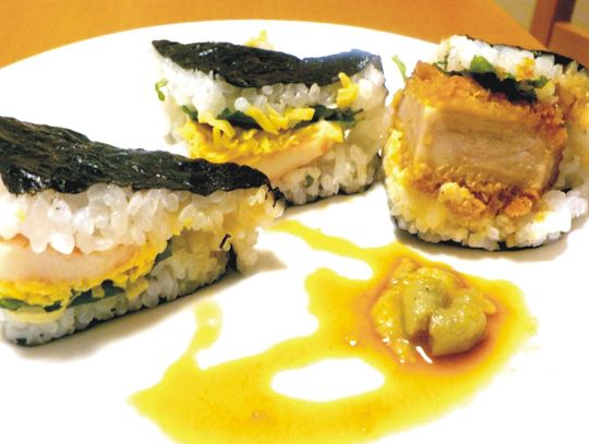 Kanapki a`la sushi