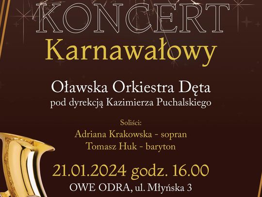 Karnawał z Oławską Orkiestrą Dętą