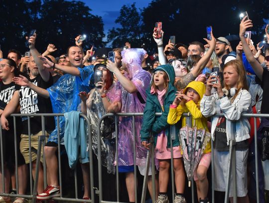 Kękę na scenie Dni Oławy-Dni Koguta