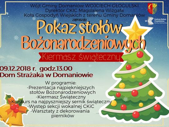 Kiermasz i pokaz stołów