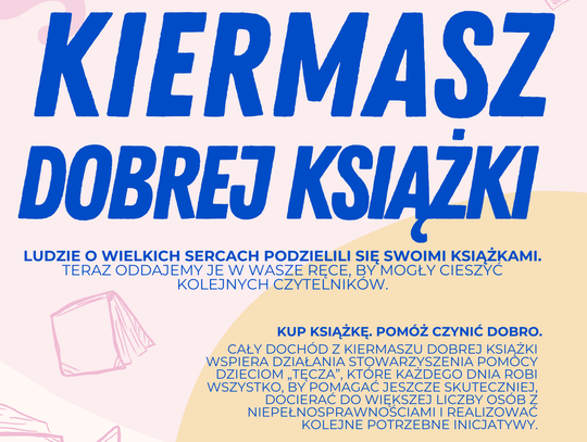 Kiermasz książek przed Muzeum Motoryzacji Wena. Dochód wesprze "Tęczę"
