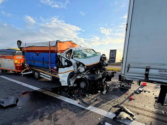 Kierowca zginął. Jeden dzień i aż trzy zdarzenia na autostradzie