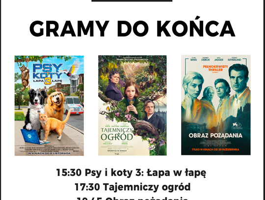 KINO ODRA: - Gramy do końca!