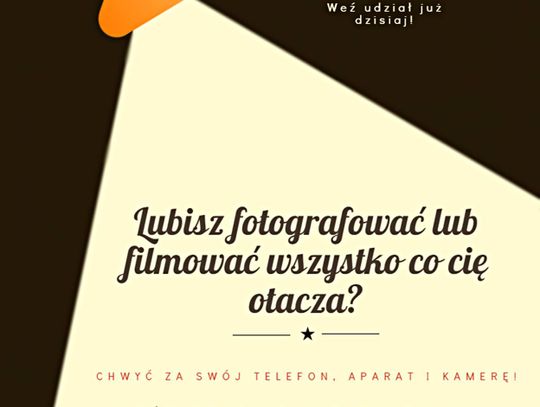 Klatka z życia. Wyślij zdjęcie lub film i wygraj aparat