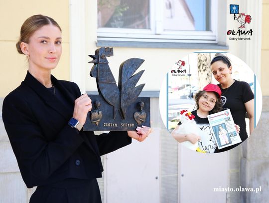 Kogut dla "złotych serc" i mural dla Mai Mecan