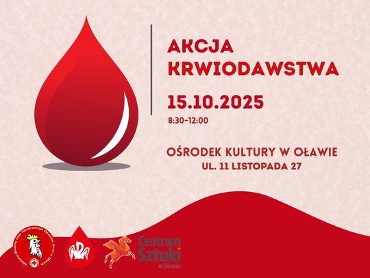 Kolejna akcja krwiodawstwa w Oławie!