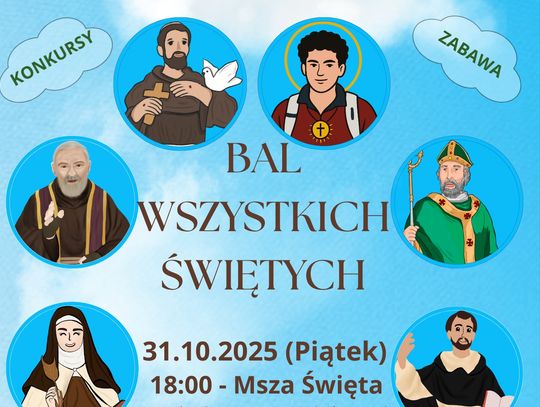Kolejna parafia zaprasza na Bal Wszystkich Świętych