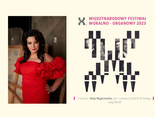 Kolejny koncert na festiwalu. Dziś Alicja Węgorzewska