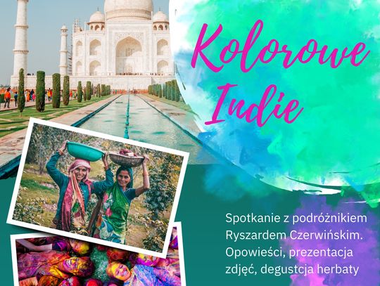 Kolorowe Indie. Spotkanie z Ryszardem Czerwińskim