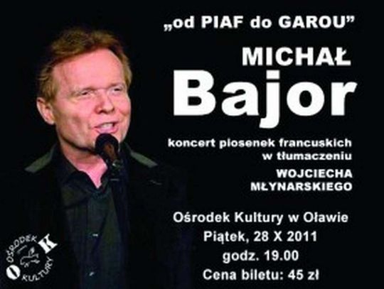 Koncert Michała Bajora