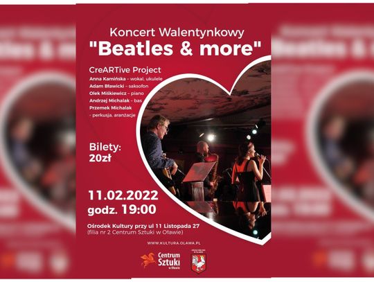 Koncert walentynkowy „Beatles & more”