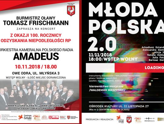 Koncerty: AMADEUS i Młoda Polska 2.0