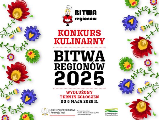 KONKURS Kulinarny Bitwa Regionów 2025! Zapisy do 5 maja