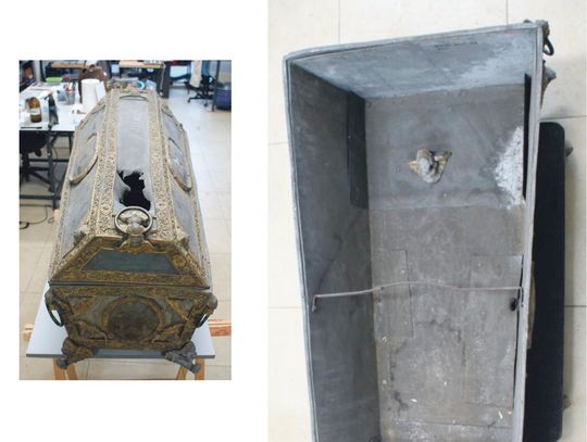Konserwacja sarkofagu Ludwiki. Trwa drugi etap prac