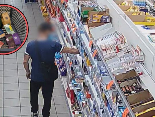 Kradł kawy i słodycze. W końcu wpadł
