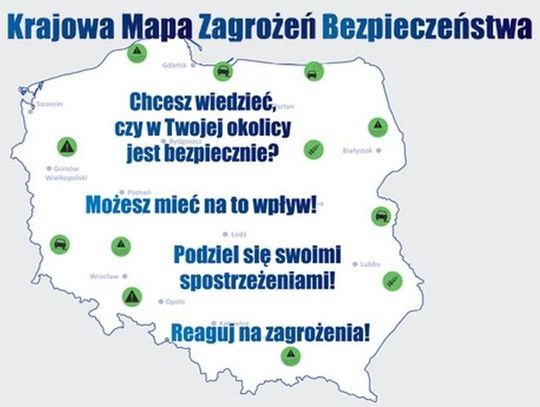 Krajowa Mapa Zagrożeń Bezpieczeństwa w grudniu. Jest podsumowanie