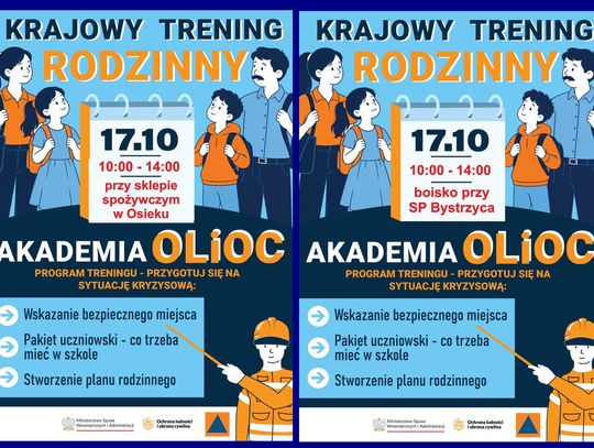 Krajowy Trening Rodzinny w Bystrzycy i Osieku