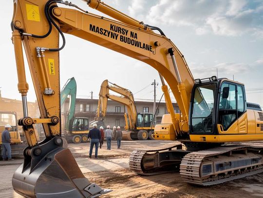 Kursy na maszyny budowlane – prosta droga do zawodu operatora
