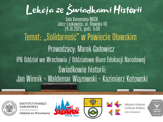 Lekcja ze świadkami historii