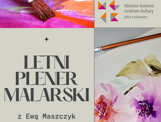 Letni plener malarski z Ewą Maszczyk