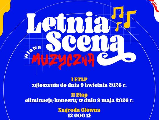 Letnia scena muzyczna w Oławie. Wygraj pieniądze i koncert podczas Dni Koguta