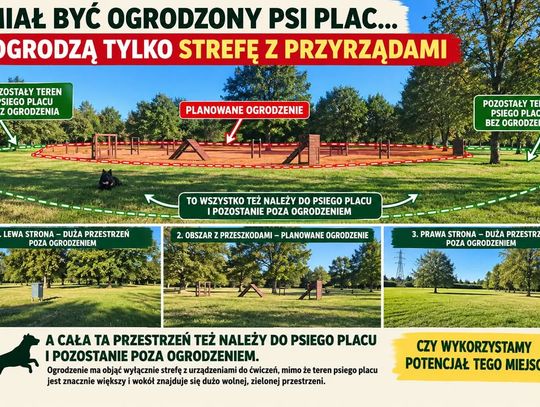 LIST: - Miał być bezpieczny psi plac. Będzie klitka?