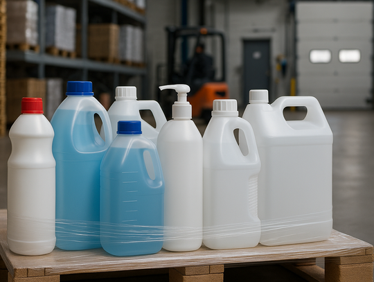Logistyka w chemii gospodarczej: jak wybrać opakowanie, które przetrwa transport i magazynowanie