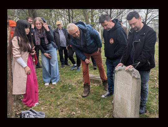 Macewa Moritza wróciła na oławski cmentarz żydowski
