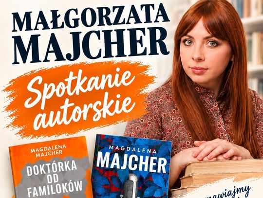 Magdalena Majcher w Bibliotece Publicznej w Osieku!