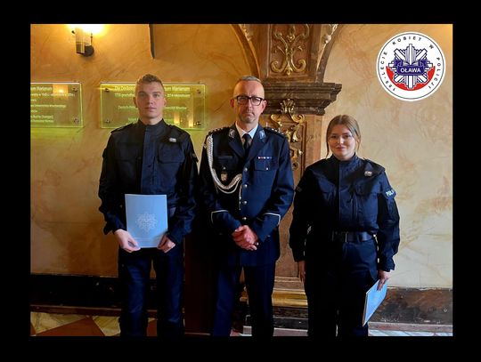 Policja w Oławie zwiększa szeregi Policja w Oławie zwiększa szeregi