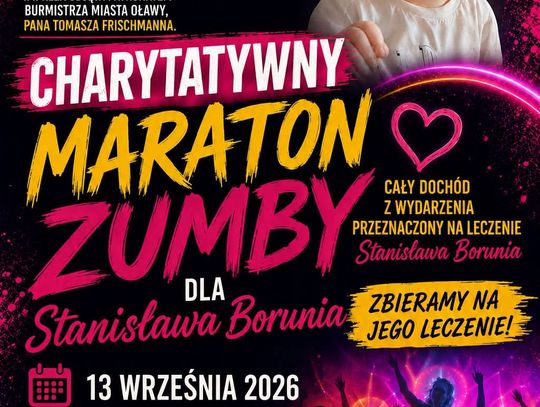 Maraton Zumby dla Stasia Borunia